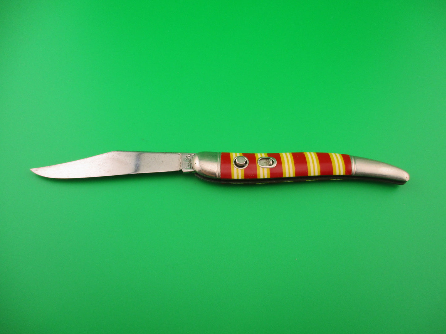 Imperial Toothpick RARE Candystripe 1950s Vintage switchblade knife JM90PBC