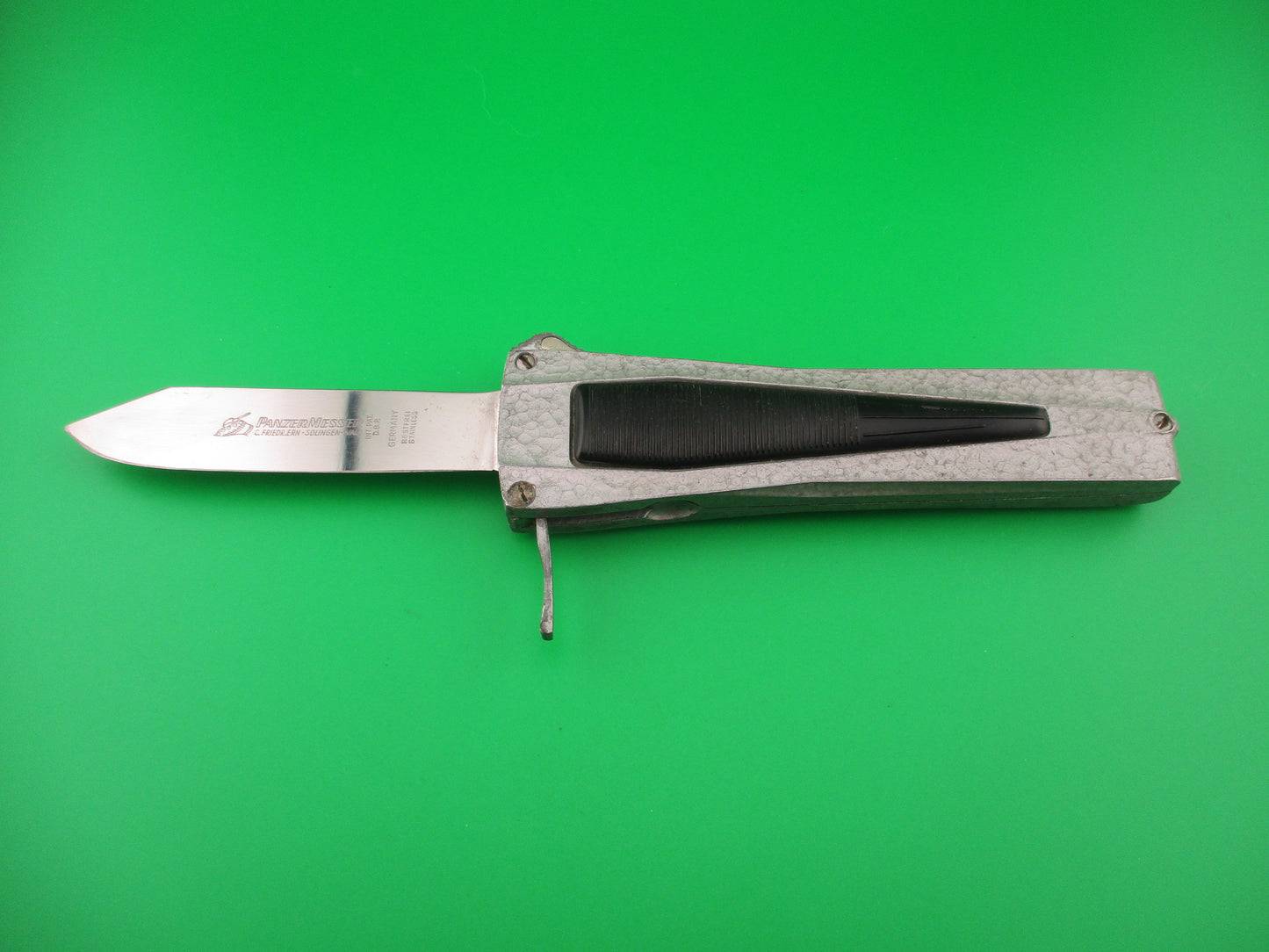 PANZER MESSER C.FRIEDR.ERN 23cm GERMAN DA OTF Trapdoor automatic knife