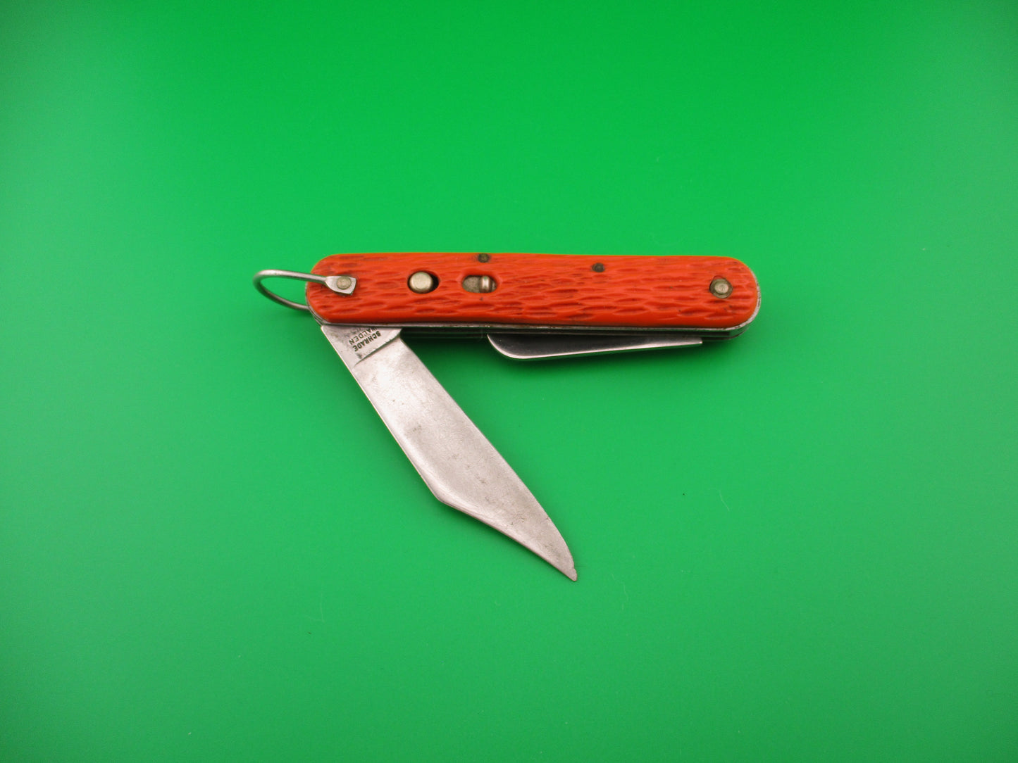 Schrade Walden vintage MC1 Orange military paratrooper switchblade