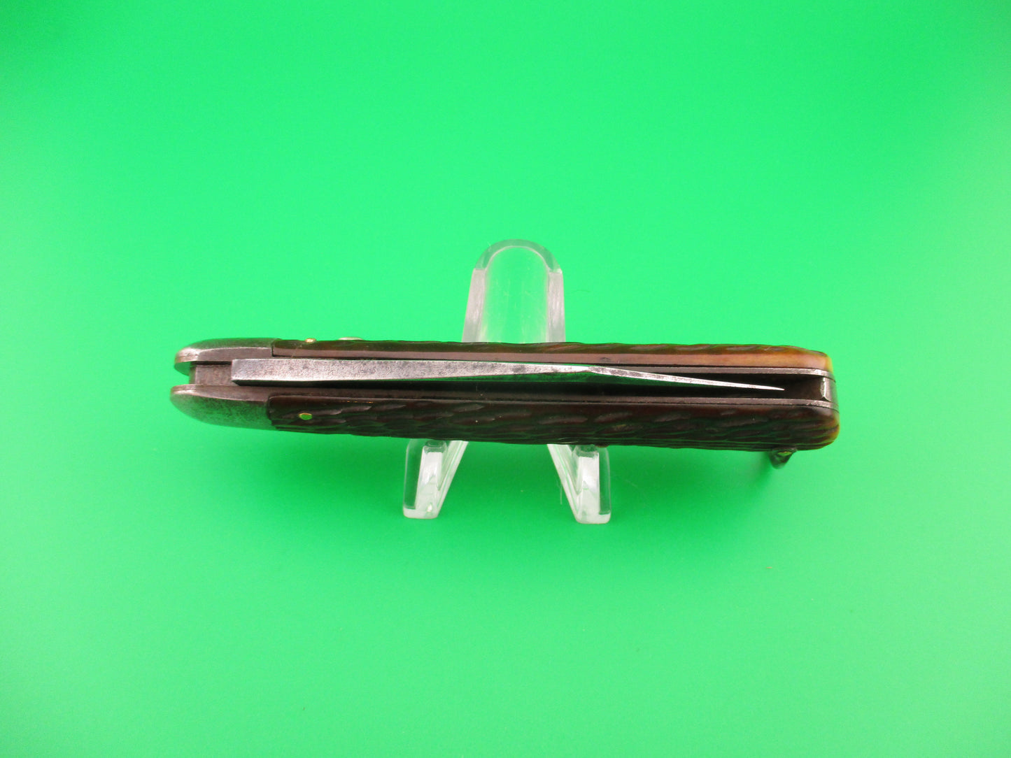 SCHRADE CUT CO M2 Bone WWII Paratrooper Military issue switchblade knife