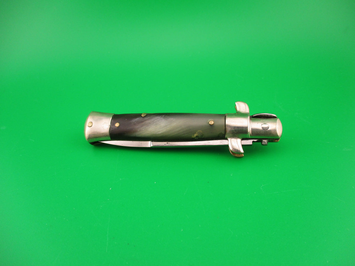 ROMO ITALY 16cm Italian Picklock Bayonet Horn 1950s vintage switchblade
