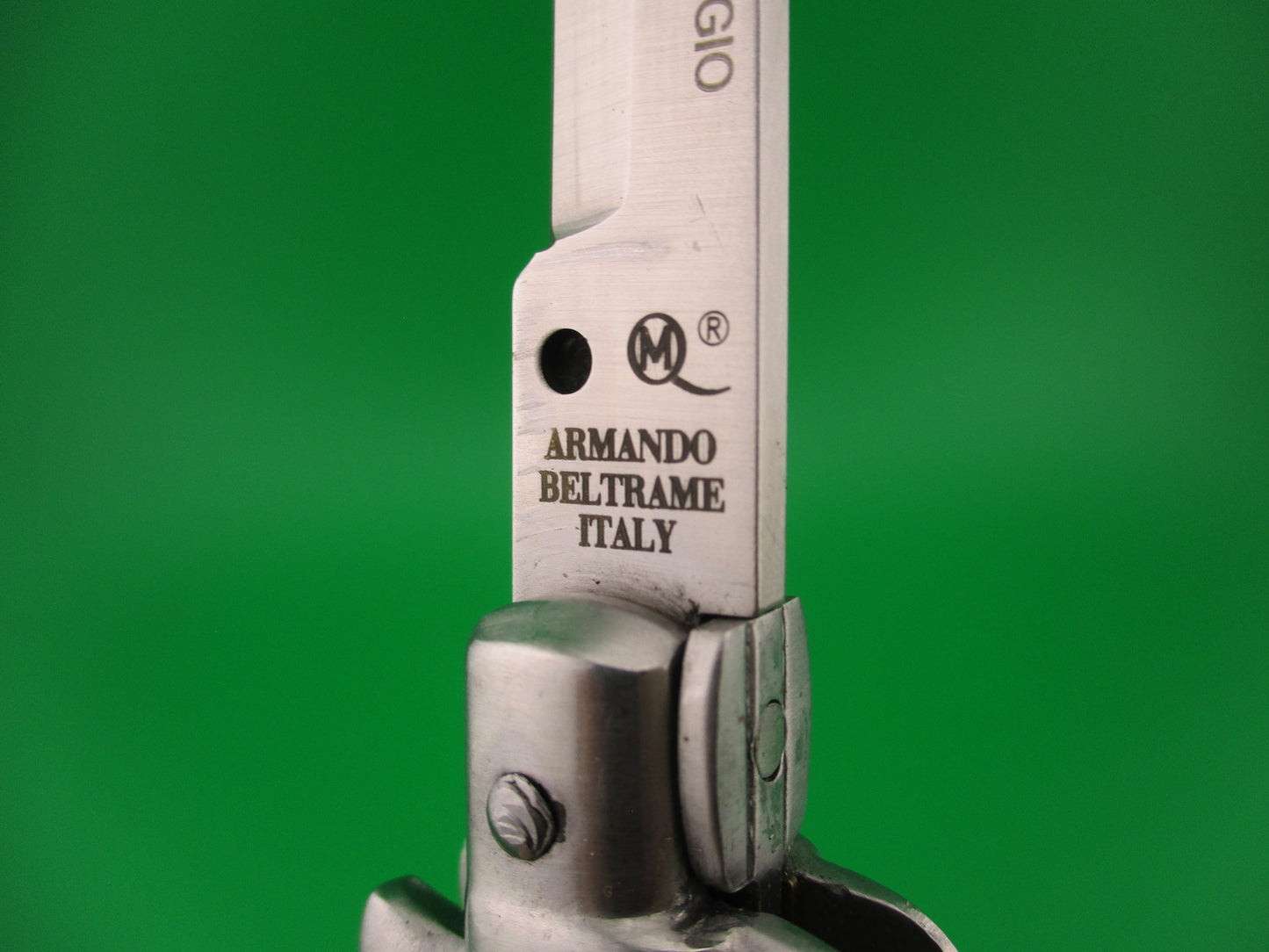 ARMANDO BELTRAME ITALY 22cm Italian Swivel bolster Red dot automatic knife