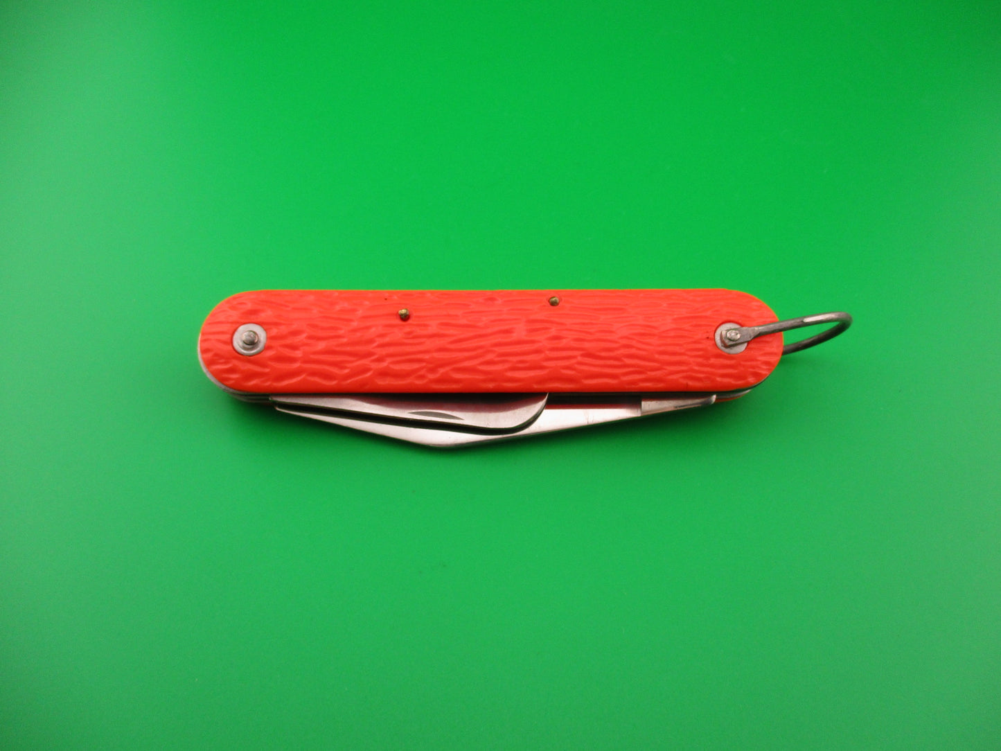 Logan Smyth Venice FL Orange Paratrooper knife New Old Stock