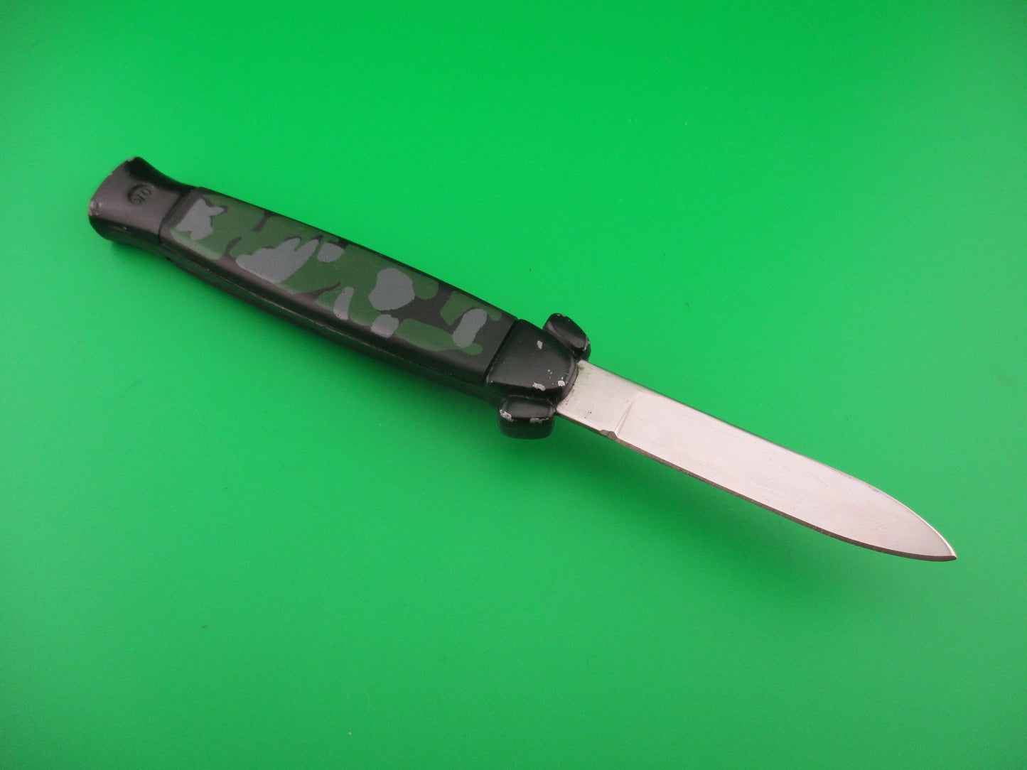 STAINLESS NATO MILITARY 20cm Korean OTF DA vintage automatic knife