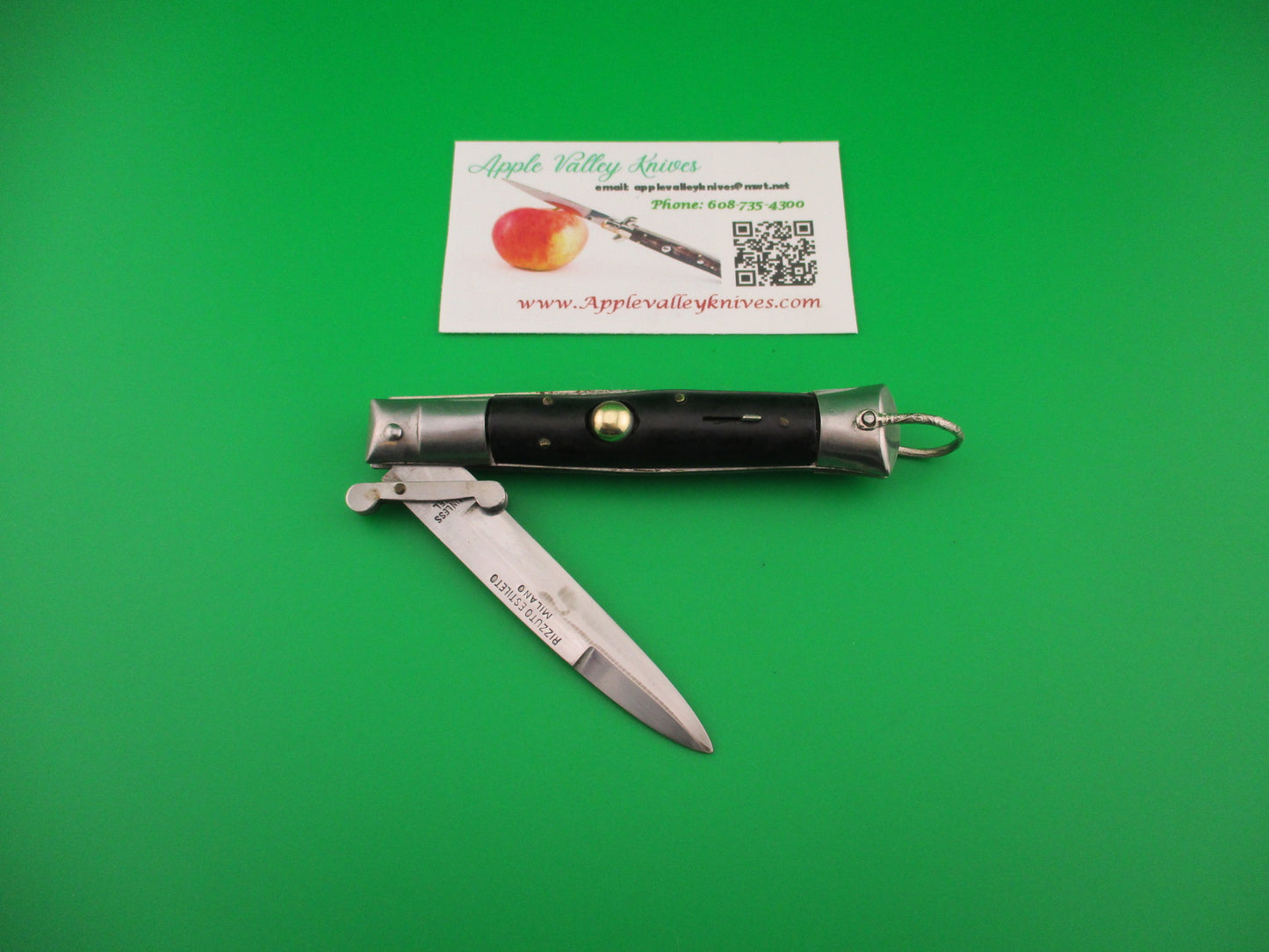 Rizzuto Estileto Milano 18cm Japanese Step bolster swing guard switchblade knife