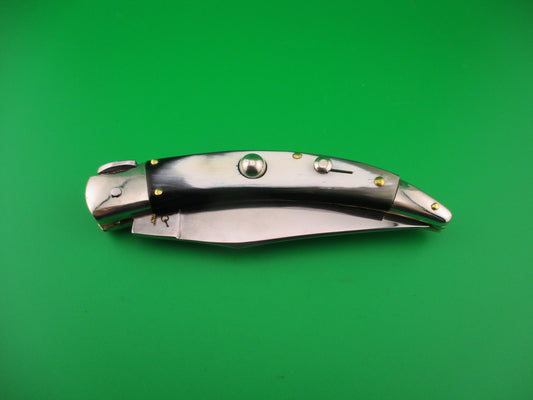 RENZO PASCOTTO MANIAGO 23cm Italian Catalana Picklock Horn automatic knife