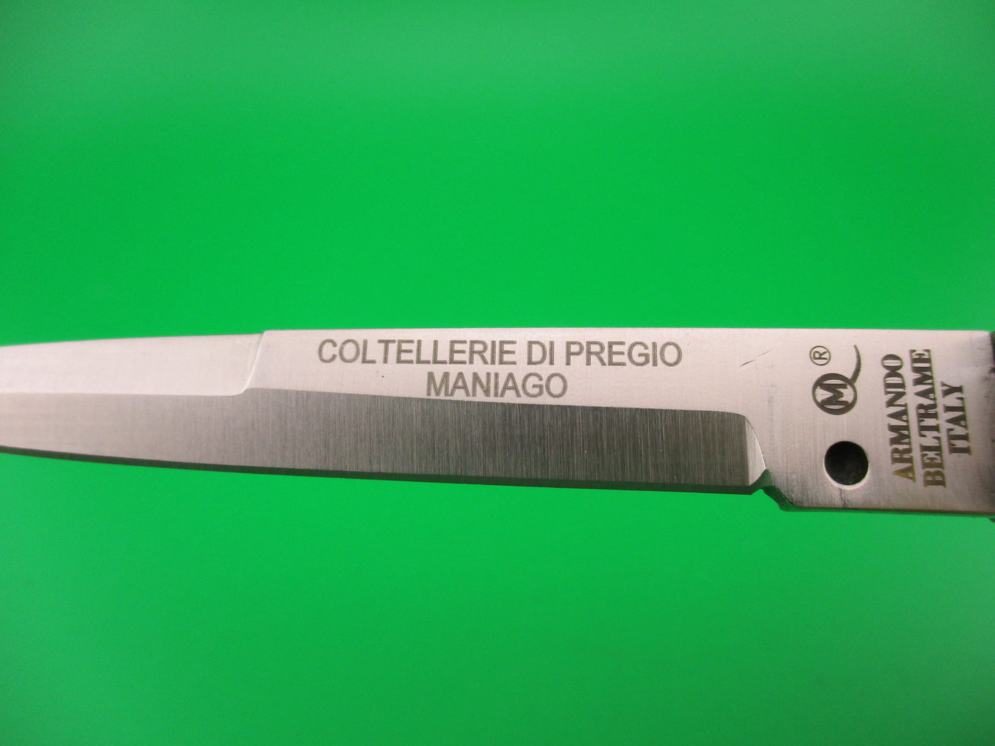 ARMANDO BELTRAME ITALY 22cm Italian Swivel bolster Red dot automatic knife