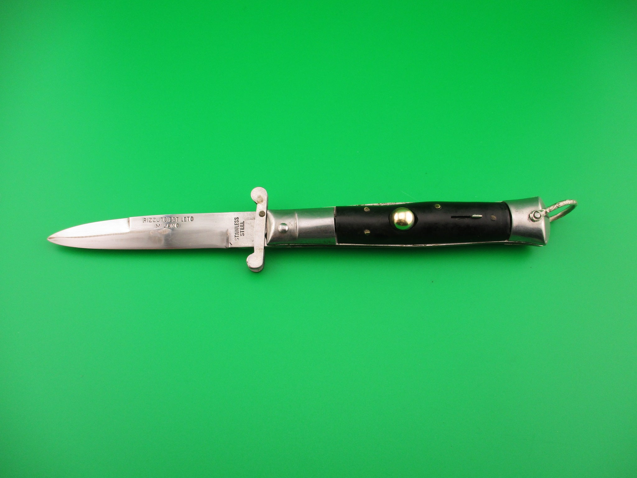 ジャックナイフ イタリアミラノ製 Rizzuto Estileto Milano 18cm Japanese swing guard