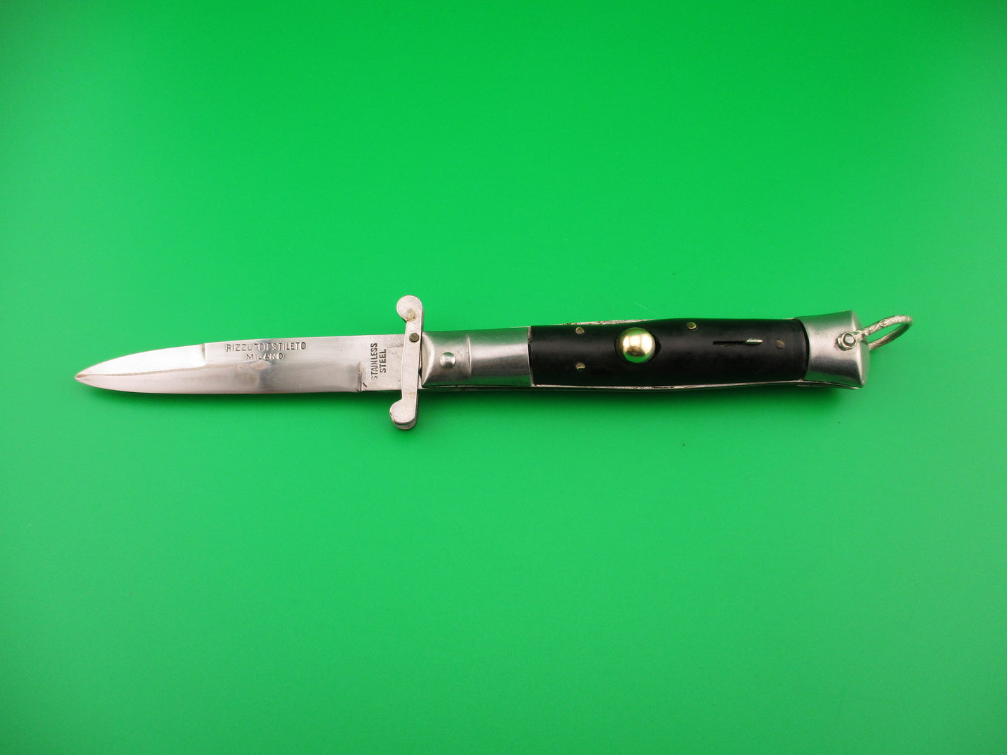 Rizzuto Estileto Milano 18cm Japanese Step bolster swing guard switchblade knife