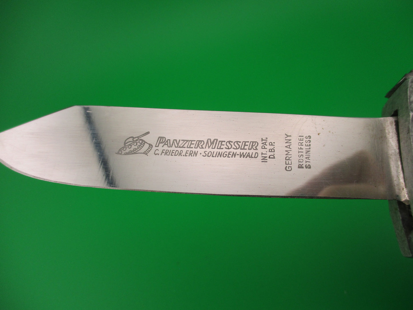 PANZER MESSER C.FRIEDR.ERN 23cm GERMAN DA OTF Trapdoor automatic knife