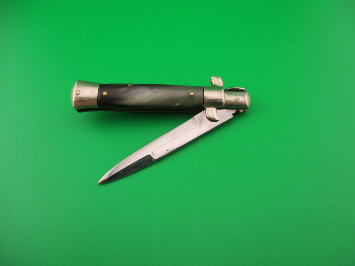 ROMO ITALY 16cm Italian Picklock Bayonet Horn 1950s vintage switchblade