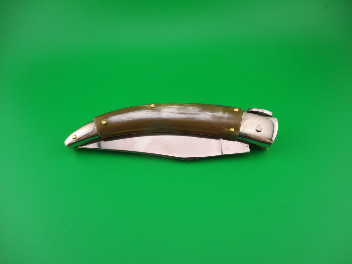 RENZO PASCOTTO MANIAGO 23cm Italian Catalana Picklock Horn automatic knife