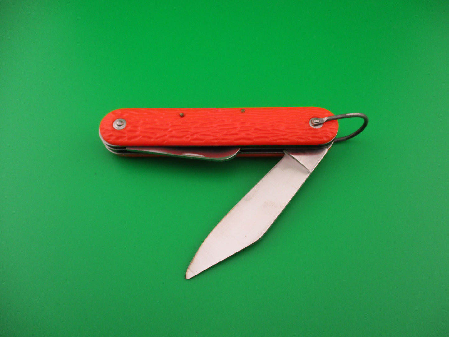 Logan Smyth Venice FL Orange Paratrooper knife New Old Stock