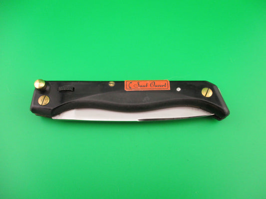 Saut Ouvert INOX 24cm French Black automatic knife