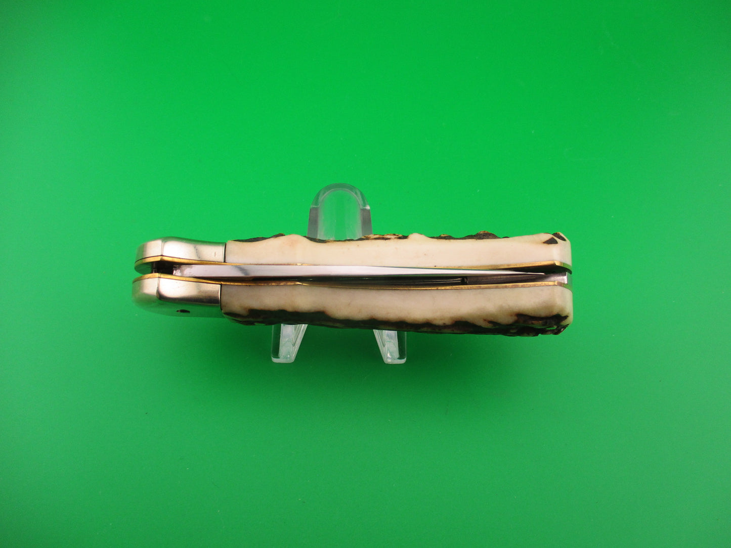Hubertus 18cm Stag Scale Release hard-to-find German automatic knife
