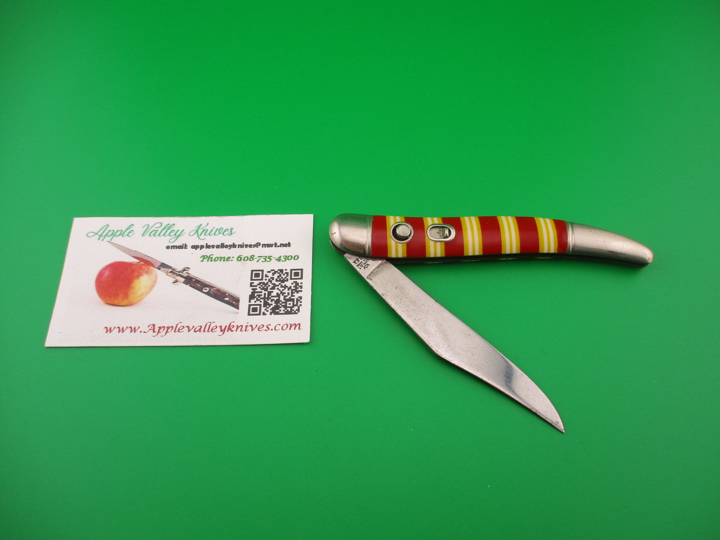 Imperial Toothpick RARE Candystripe 1950s Vintage switchblade knife JM90PBC