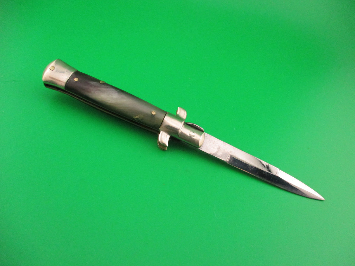 ROMO ITALY 16cm Italian Picklock Bayonet Horn 1950s vintage switchblade