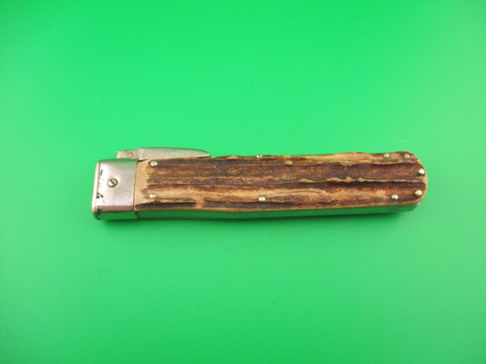 Vintage OTHELLO German 23cm STAG Trap Door Gravity knife