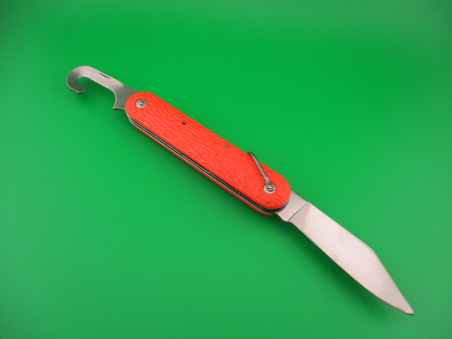 Logan Smyth Venice FL Orange Paratrooper knife New Old Stock