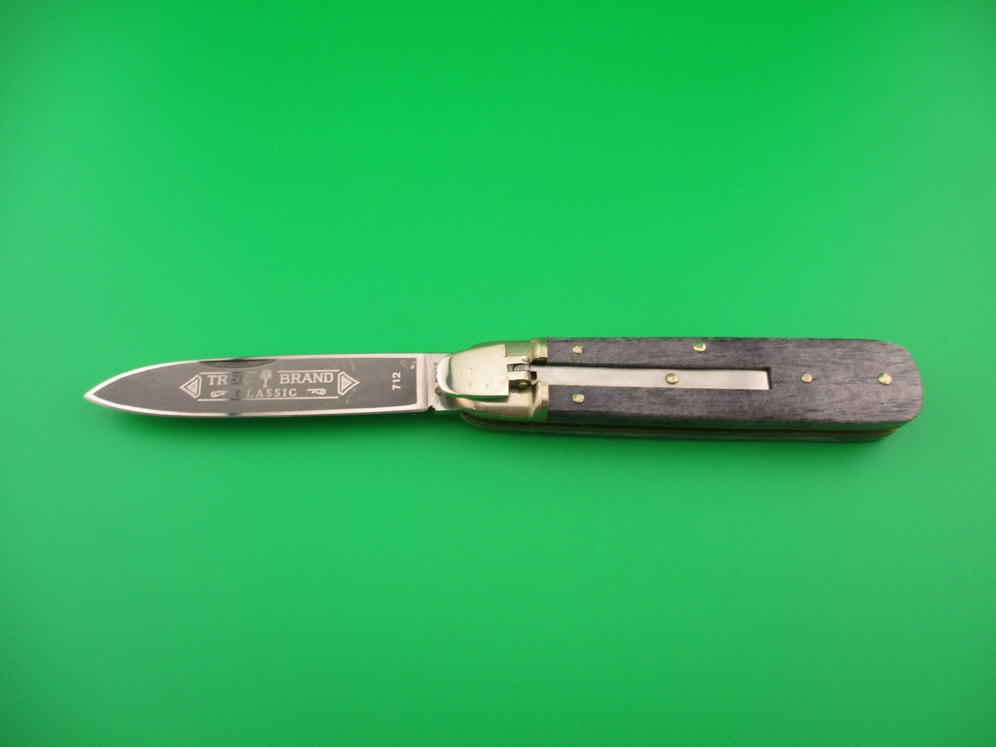 BOKER TREE BRAND CLASSIC 712 11cm German Lever automatic knife Gray bone