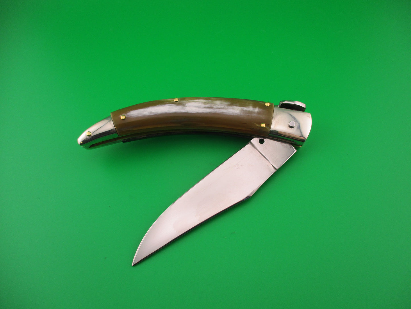 RENZO PASCOTTO MANIAGO 23cm Italian Catalana Picklock Horn automatic knife