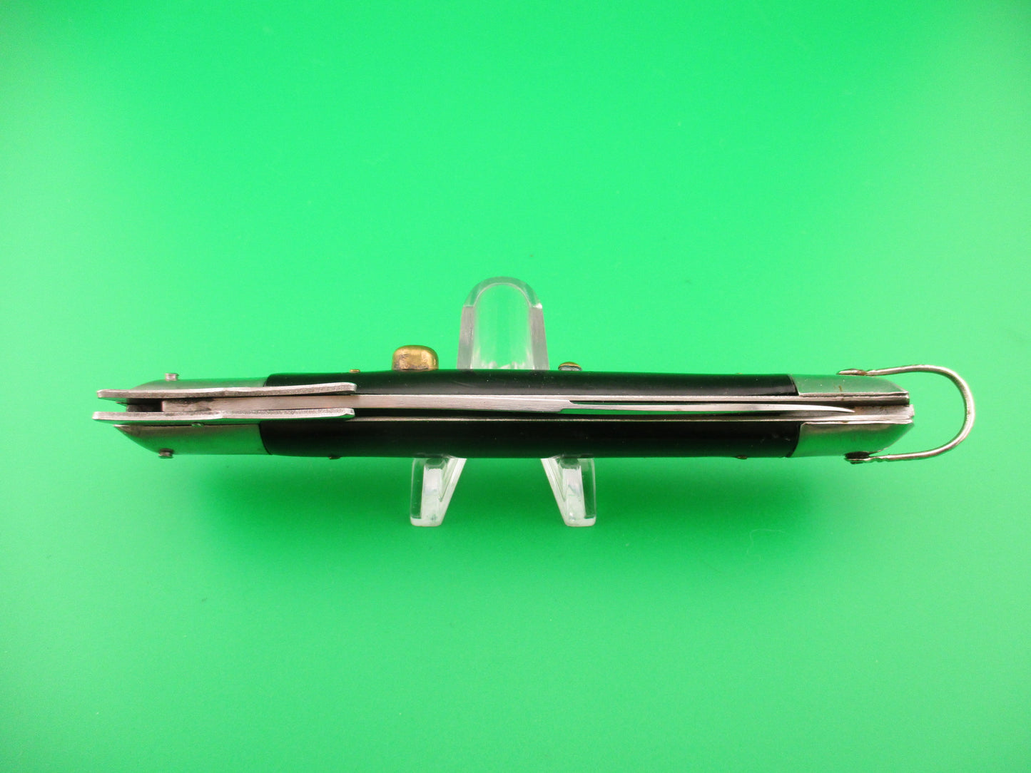 STAINLESS STEEL 27cm Japanese Swing Guard Batwing vintage automatic knife