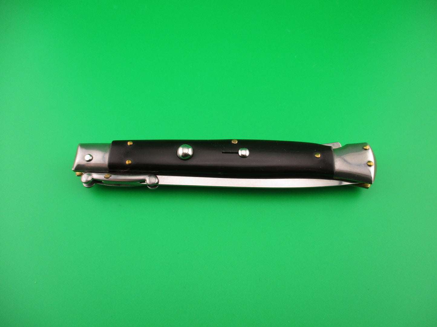 FRANK B ITALY 28cm Italian Swing Guard Dagger Horn automatic knife