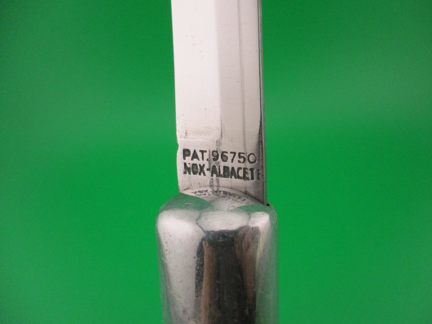 PAT 96750 INOX ALBACETE 18cm Spanish White Albacete OTF Aluminum automatic knife