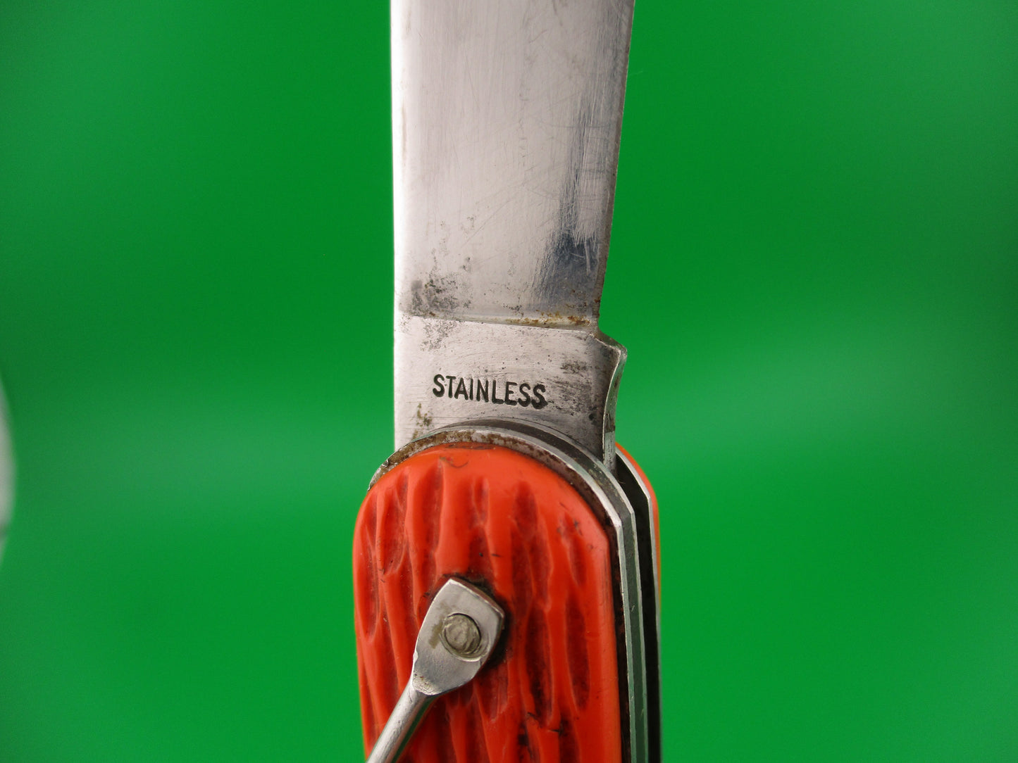 Schrade Walden vintage MC1 Orange military paratrooper switchblade