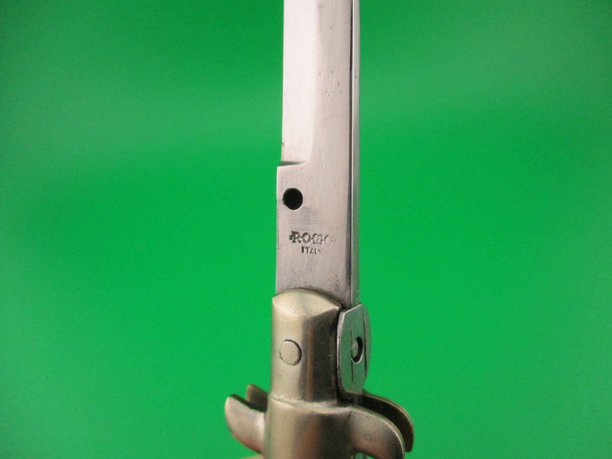 ROMO ITALY 16cm Italian Picklock Bayonet Horn 1950s vintage switchblade