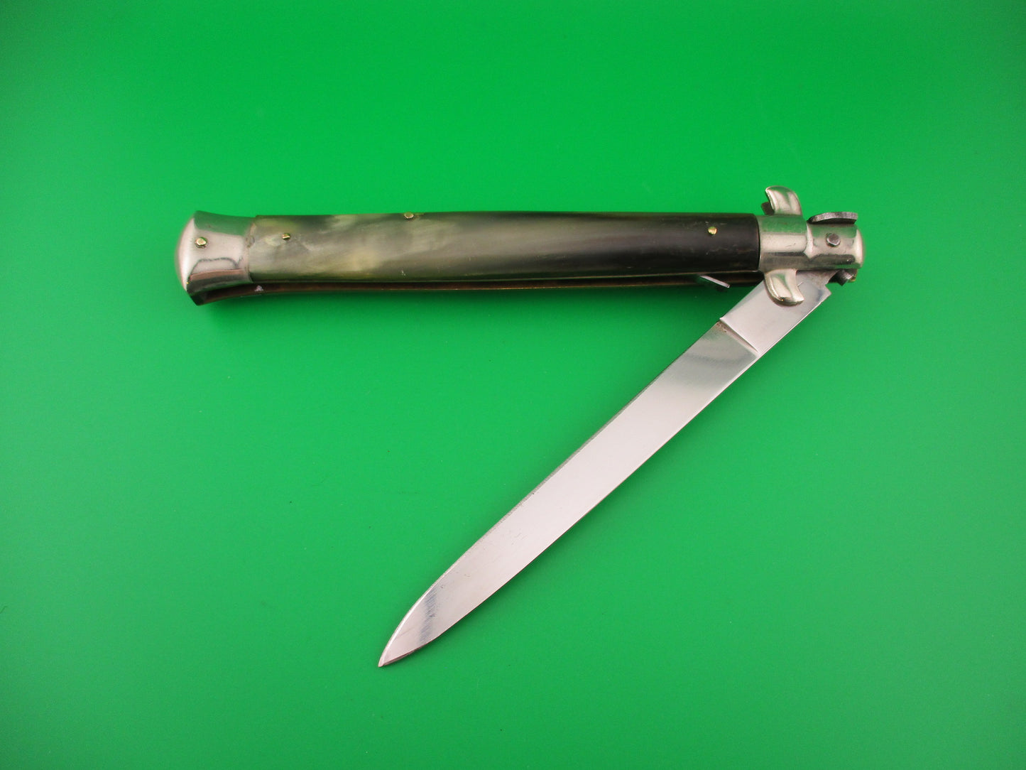 Rostfrei IMPORT 33cm Italian Transitional Vintage 1960s automatic knife Red Dot