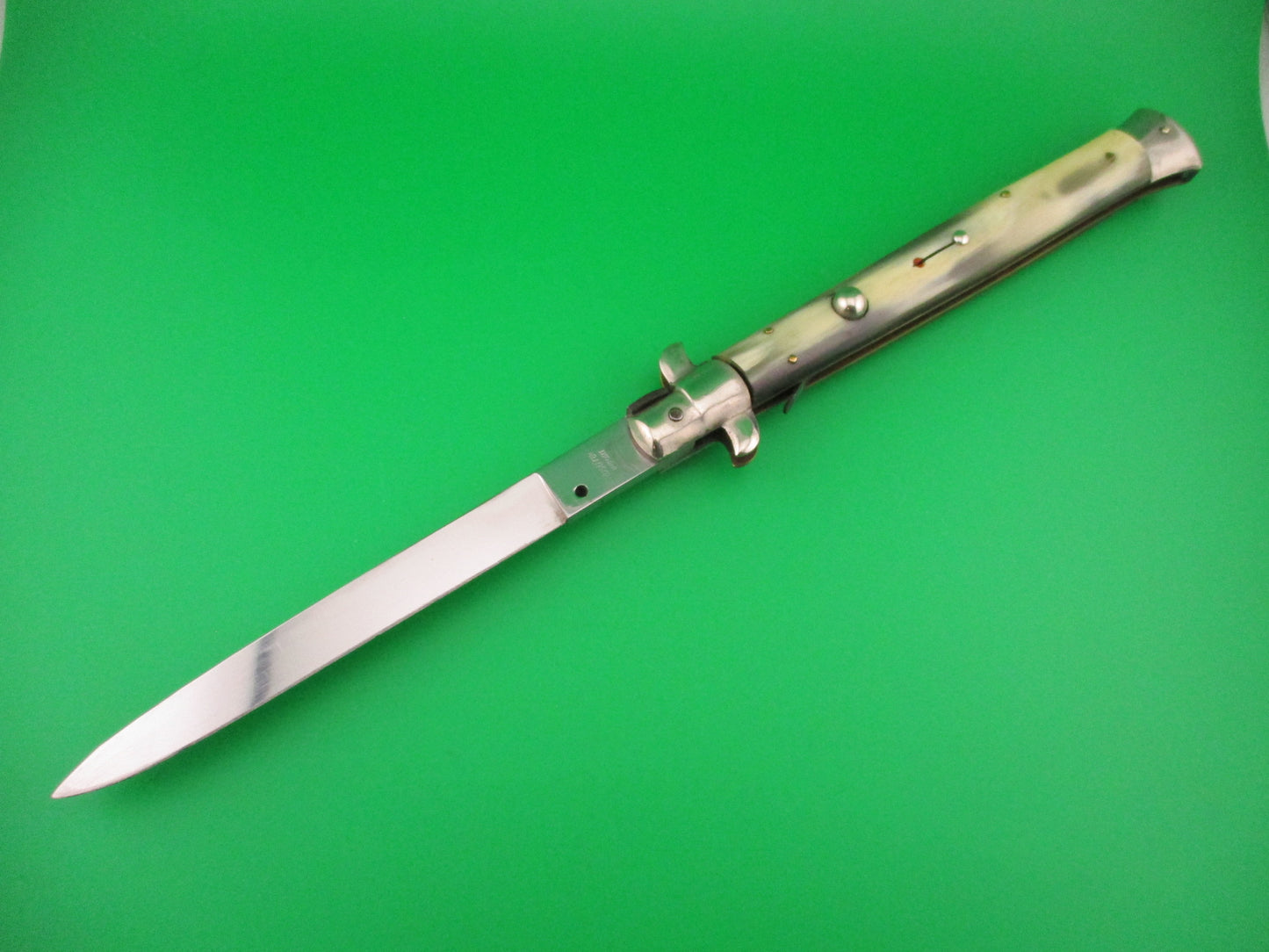 Rostfrei IMPORT 33cm Italian Transitional Vintage 1960s automatic knife Red Dot