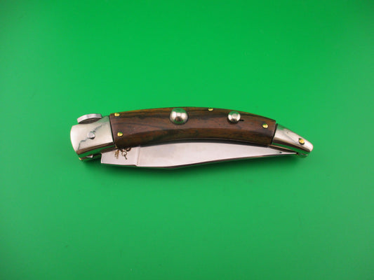 RENZO PASCOTTO MANIAGO 23cm Italian Catalana Picklock Wood automatic knife