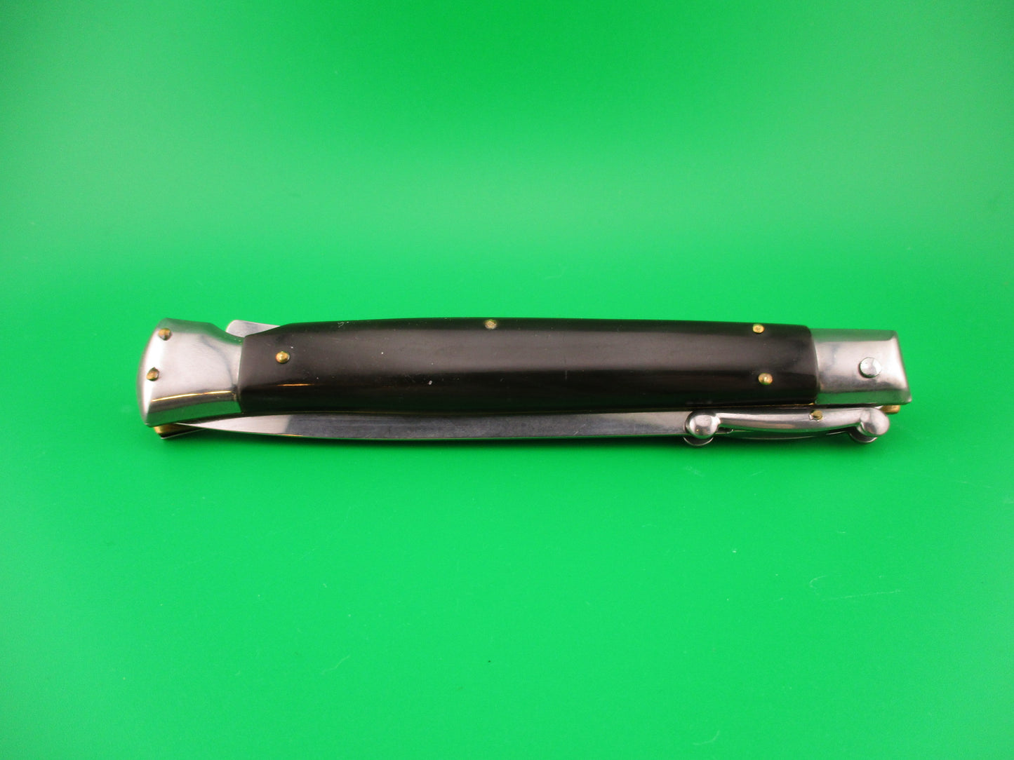 FRANK B ITALY 28cm Italian Swing Guard Dagger Horn automatic knife