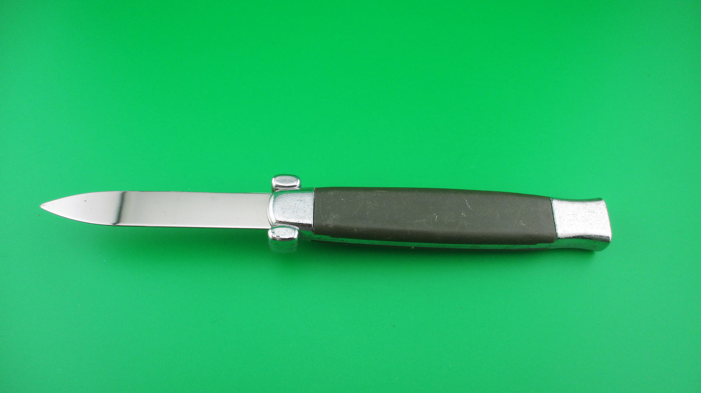 STAINLESS ROSTFREI NATO MILITARY DA OTF 20cm green automatic knife