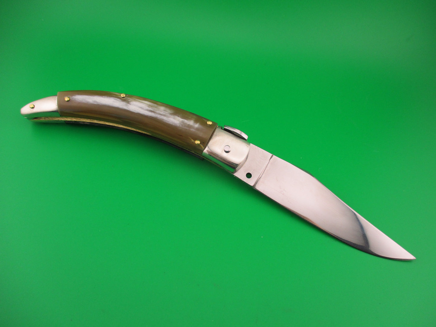 RENZO PASCOTTO MANIAGO 23cm Italian Catalana Picklock Horn automatic knife