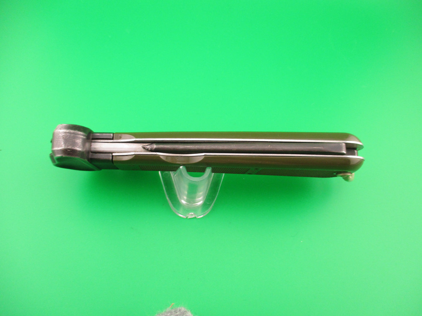 WMF BW 26cm German Military Vintage Take Down Gravity knife Green