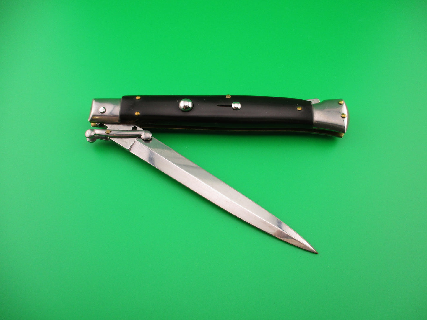FRANK B ITALY 28cm Italian Swing Guard Dagger Horn automatic knife