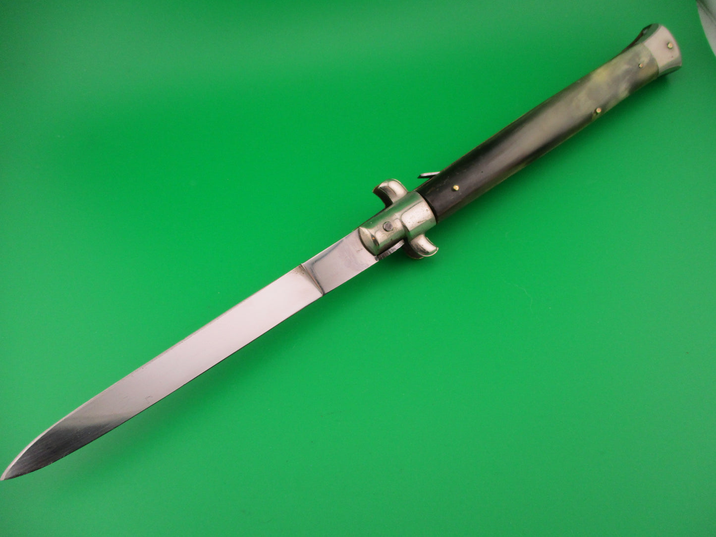 Rostfrei IMPORT 33cm Italian Transitional Vintage 1960s automatic knife Red Dot
