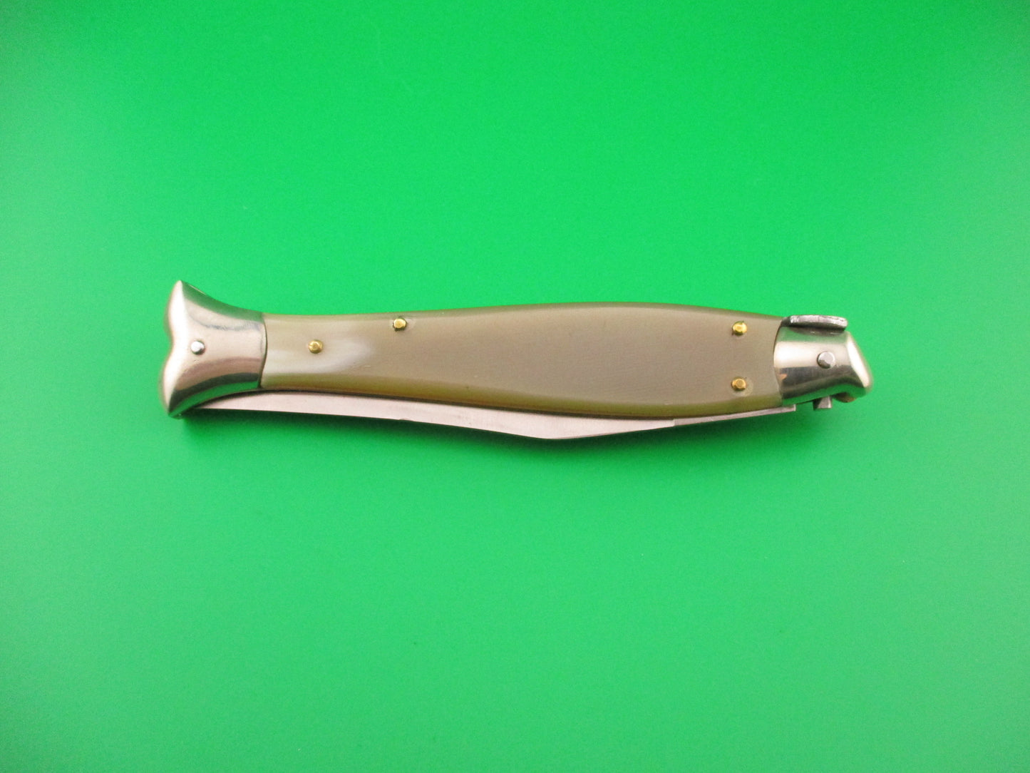 STILETTO ITALY 25cm Italian Fishtail Picklock vintage automatic knife