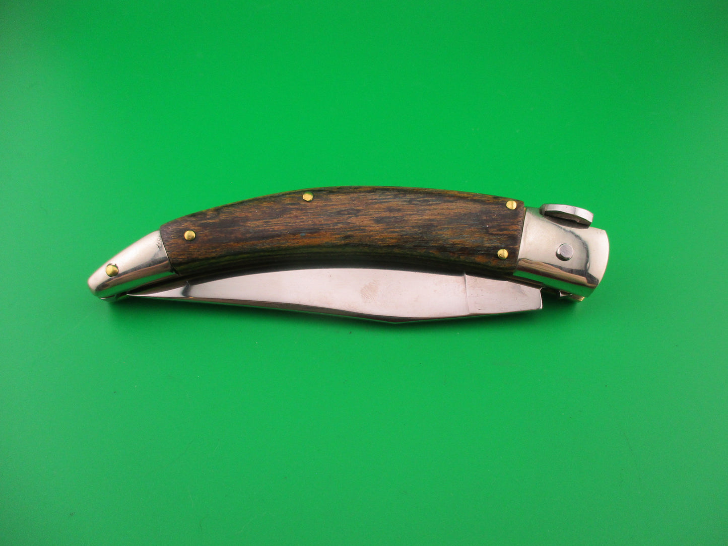RENZO PASCOTTO MANIAGO 23cm Italian Catalana Picklock Wood automatic knife