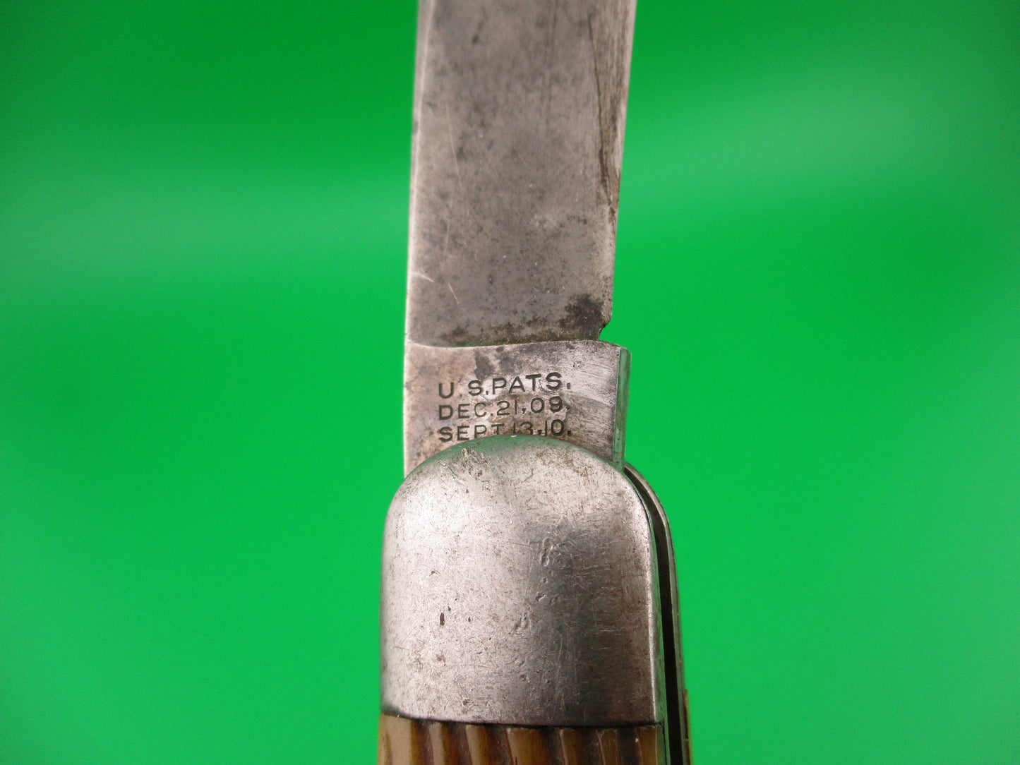 SCHRADE CUT CO M2 Bone WWII Paratrooper Military issue switchblade knife