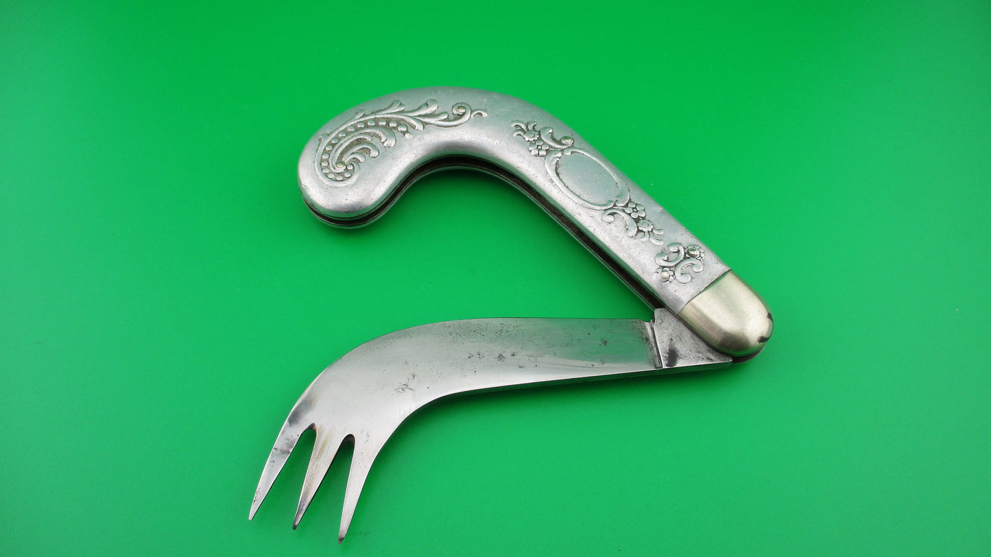 Press Button Knife Co One Arm Man Knife switchblade Aluminum handles
