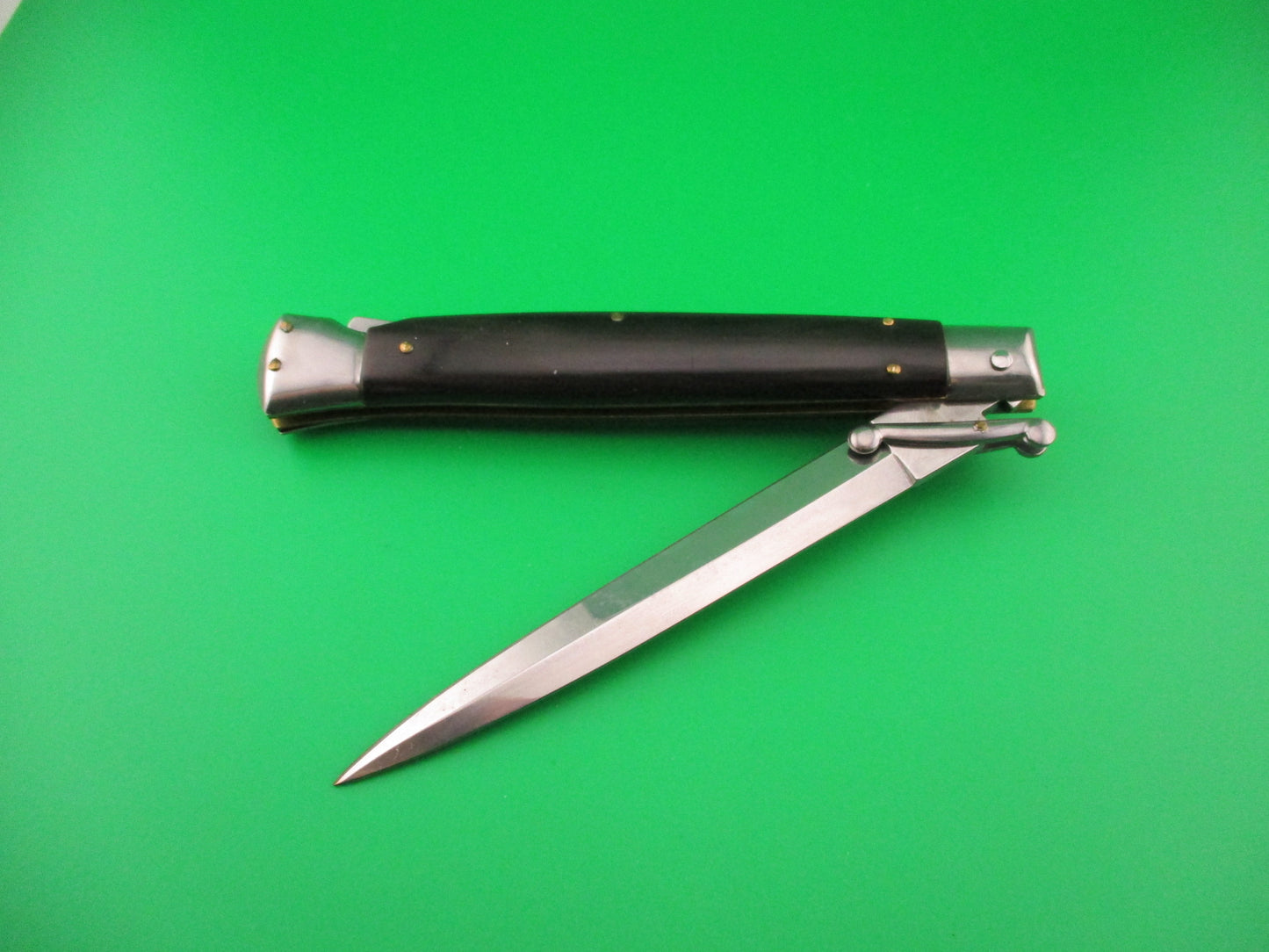 FRANK B ITALY 28cm Italian Swing Guard Dagger Horn automatic knife
