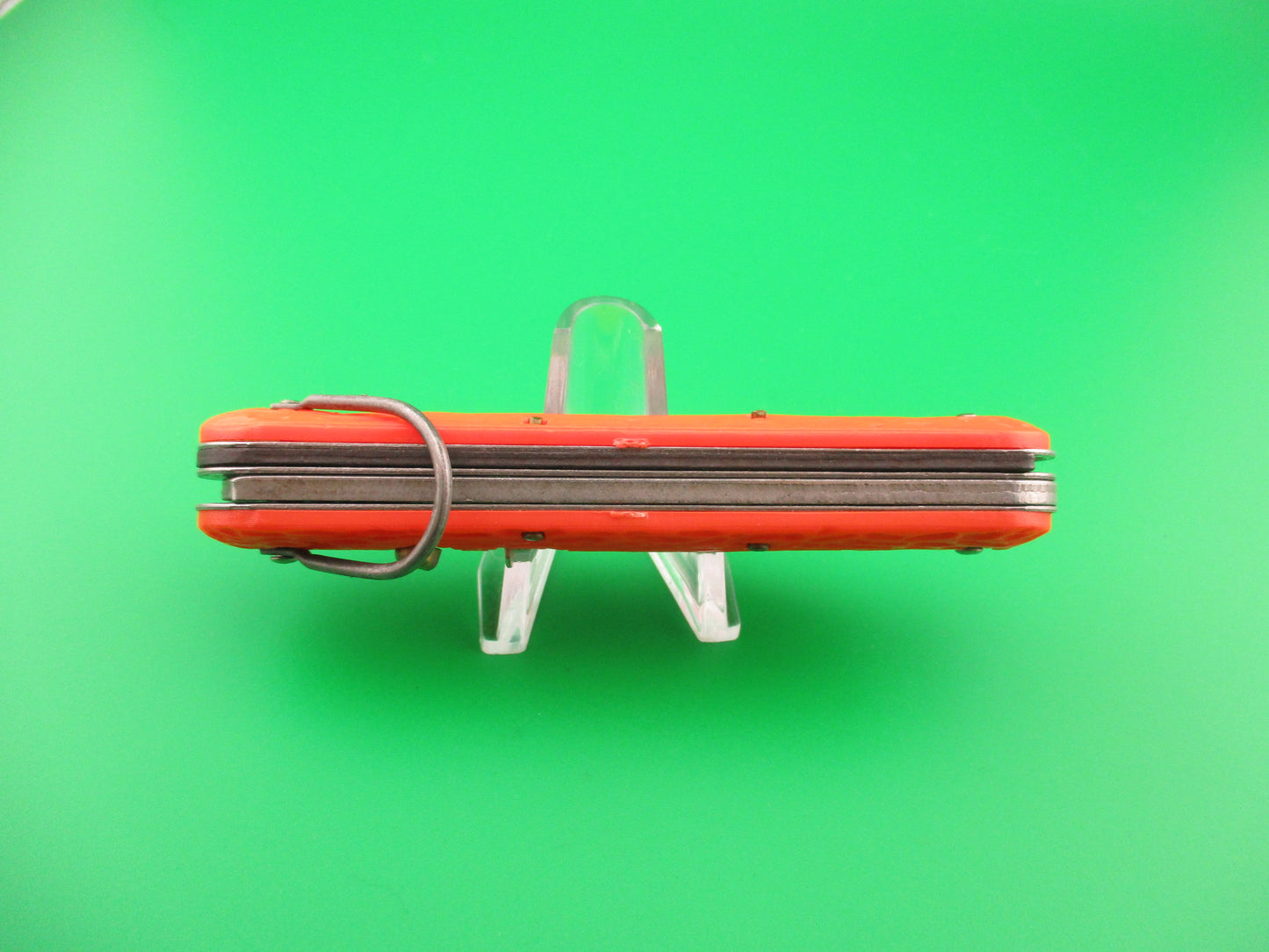 Logan Smyth Venice FL Orange Paratrooper knife New Old Stock