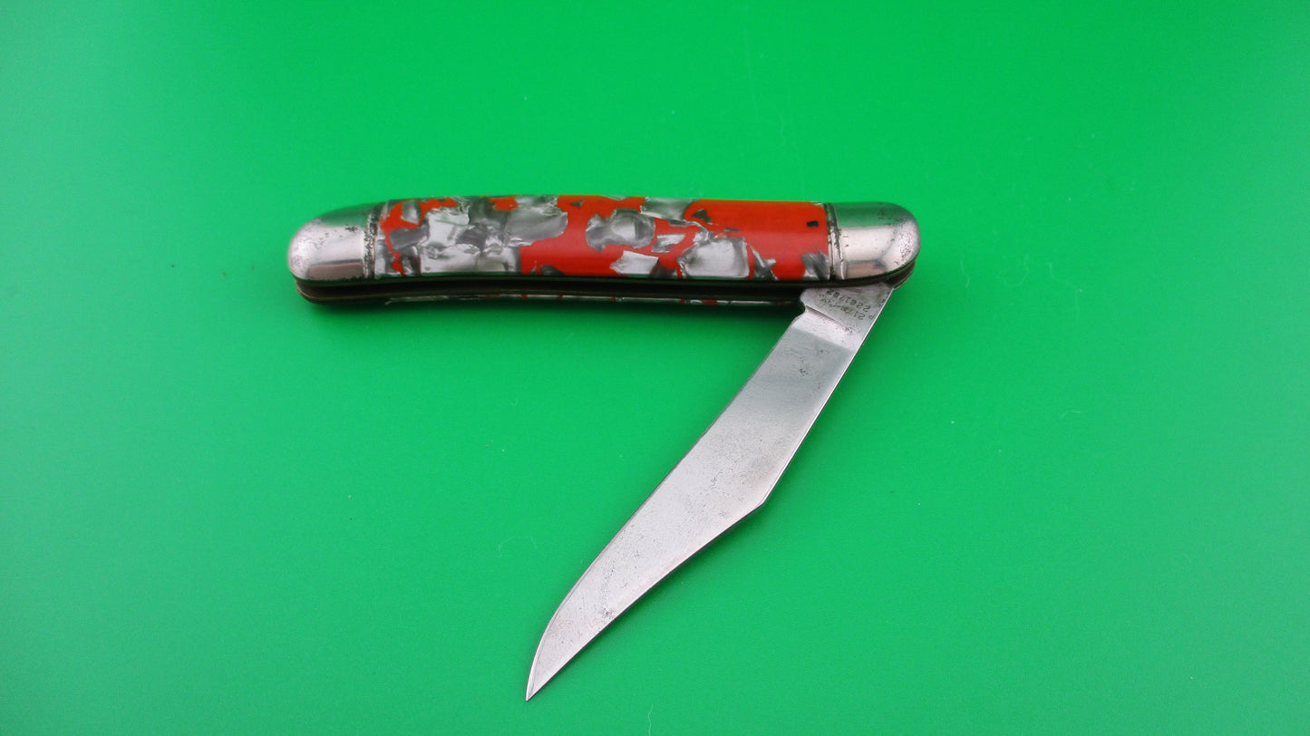 Hammer Brand Imperial Serpentine Jack Silver pearl Red swirl