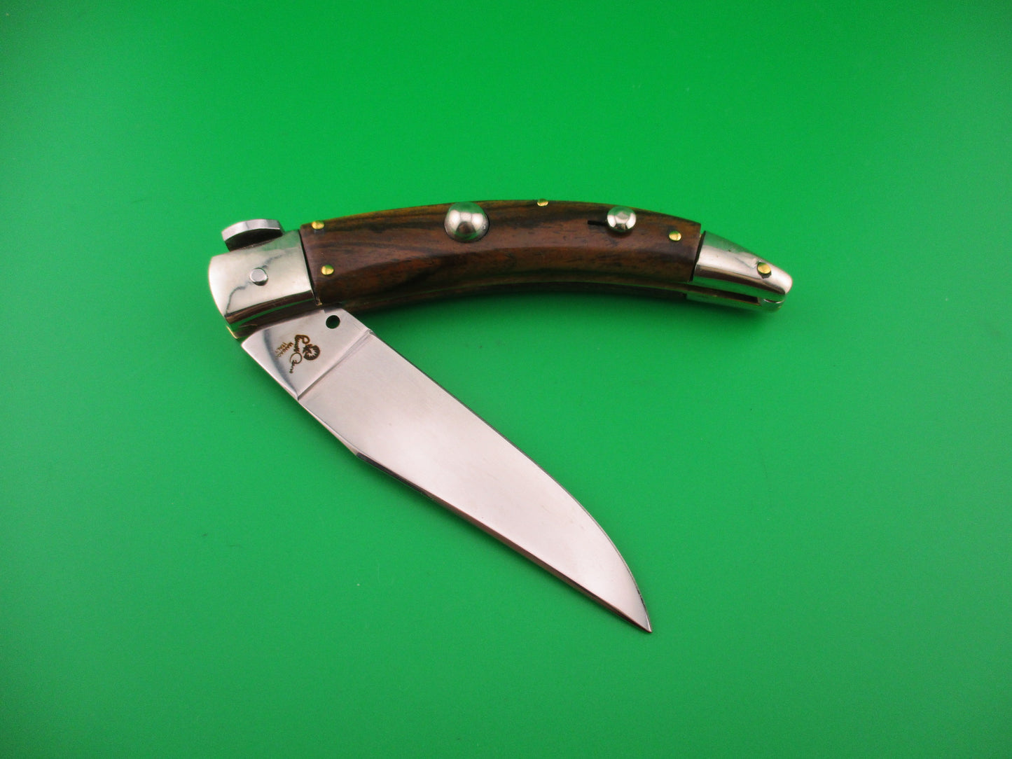 RENZO PASCOTTO MANIAGO 23cm Italian Catalana Picklock Wood automatic knife