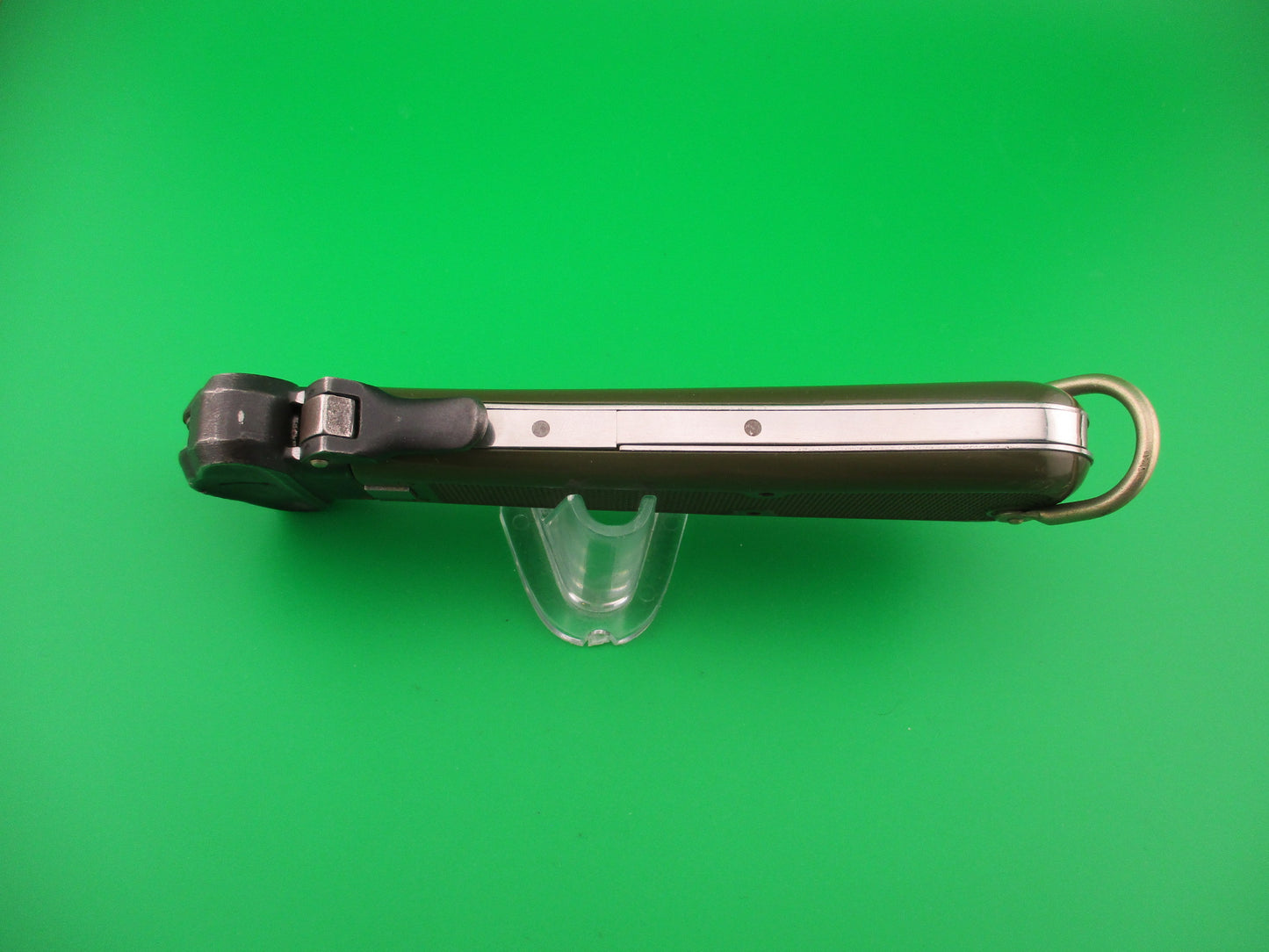 WMF BW 26cm German Military Vintage Take Down Gravity knife Green