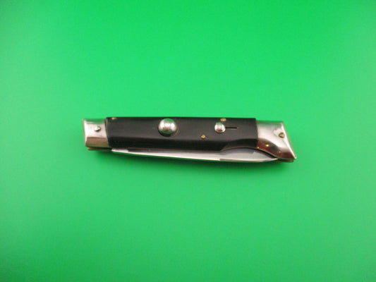 Jndiana EXTRA 20cm Italian Slant Bolster Vintage genuine horn automatic knife