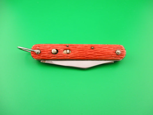 Schrade Walden vintage MC1 Orange military paratrooper switchblade